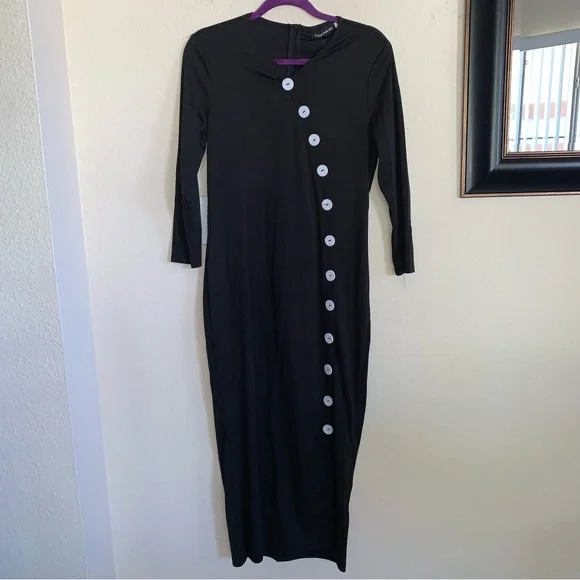 green dress for women casual Easter Dresses Casual Solid Embroidered Hollowed Out See-through Half A Turtleneck Long Sleeve Dresses(Green/L)